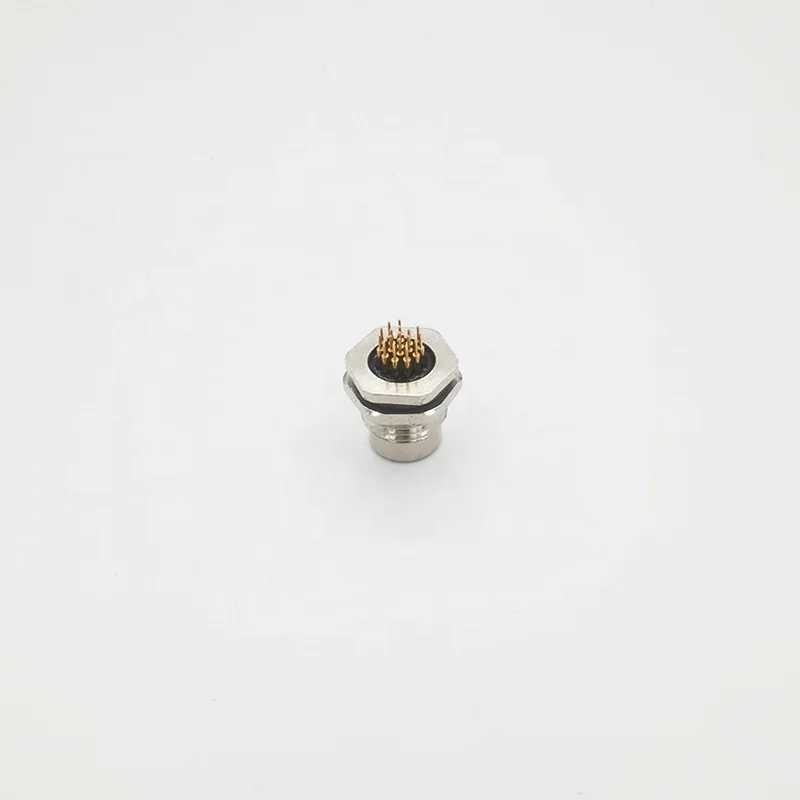 m12a 17 pin female m12 connector