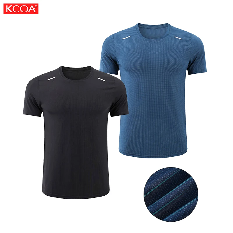 High Quality Dry Fit Sport Running Workout T Shirt For Men Gym Breathable Polyester T Shirt