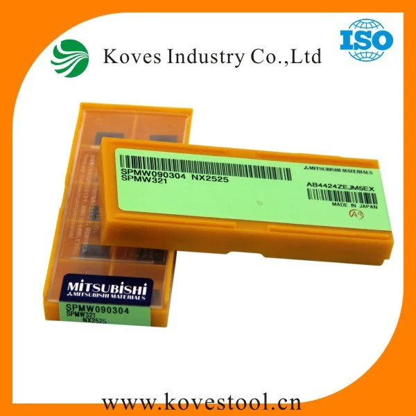 SPMW090304 NX2525 Mitsubishi insert cutting tools carbide inserts
