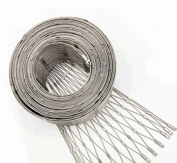 Stainless Steel Flexible Animal Protection Stainless Steel Cable Rope For Bird Aviary Fencing