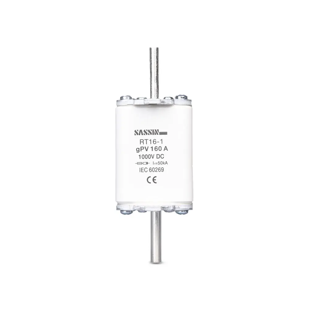 SASSIN China Manufacturer Knife Fuse PV DC Fuse 125A IEC Standard
