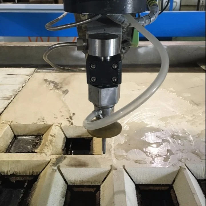 Ceramic tile cutting machine by water jet cutting with hydro cutter ultra high pressure water cutting machine water cutter