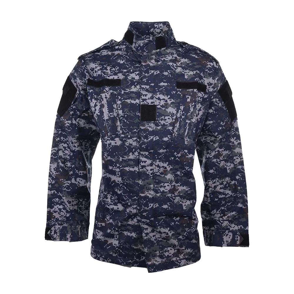 Wholesale High Quality Camouflage Uniform Clothing Digital Ocean Camo ACU Uniform