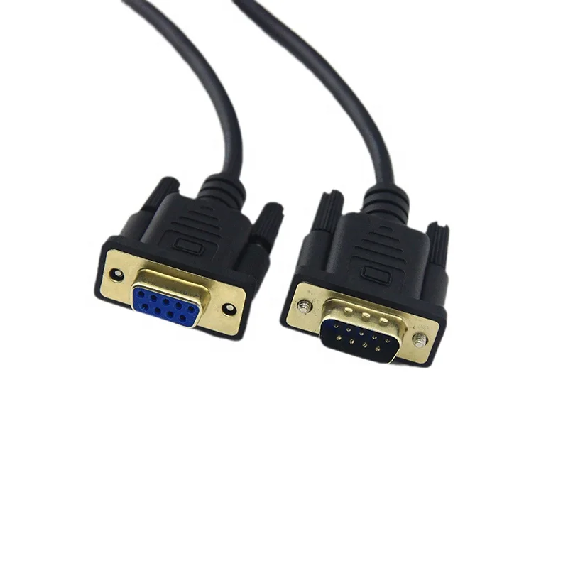 Hot selling 2 meter DB9 (male) to DB9 (female) CAN bus extension cable
