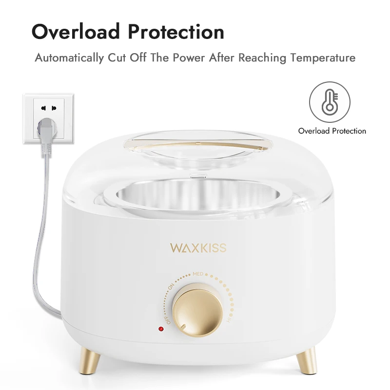 Patented Product 500ml Hot Wax Heater Wholesale Professional Portable Wax Warmer Hair Removal 100w Spa Equipment Waxing Machine