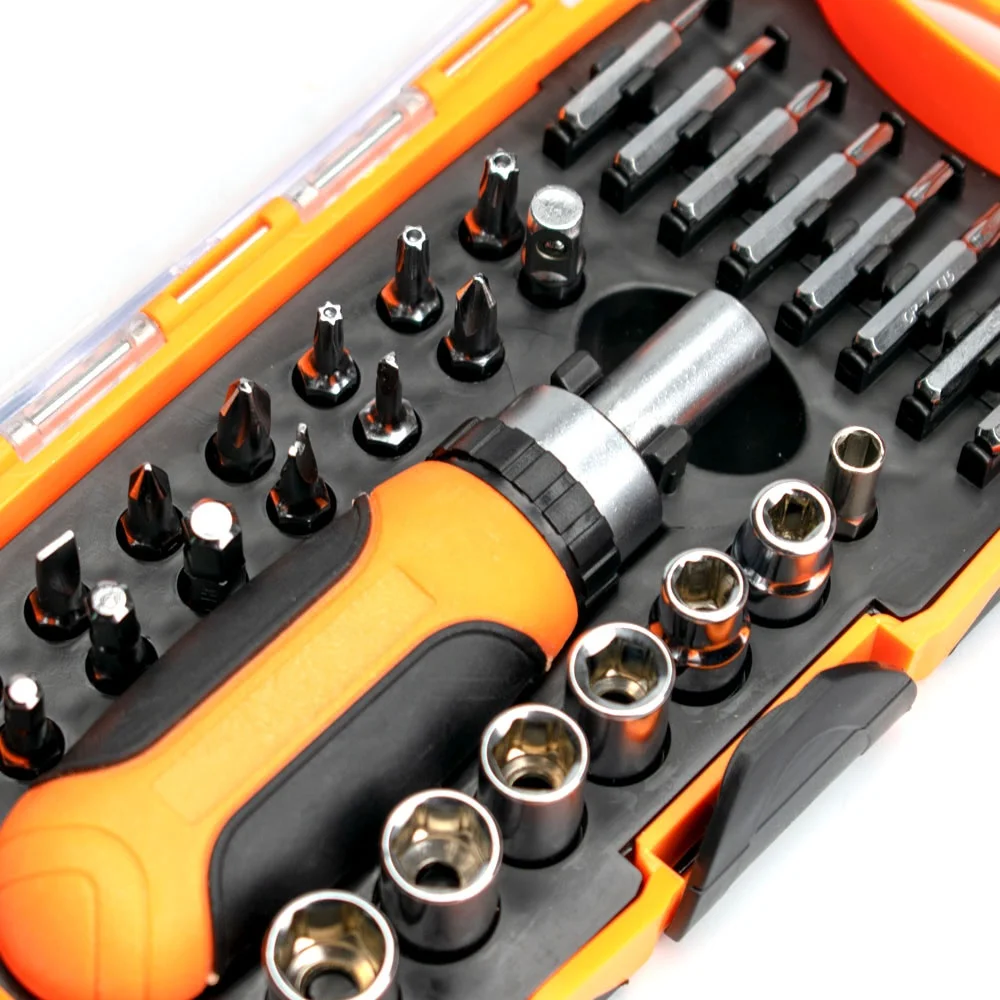 30pcs multi-use ratchet precision screwdriver bit and socket set