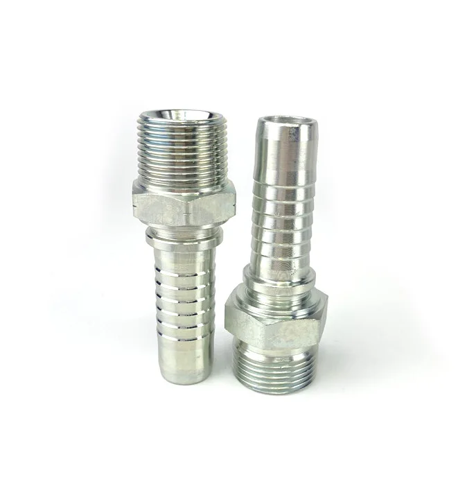China High Quality Stainless Steel Screw Type Hose Coupling Metal Hose Barb Fitting