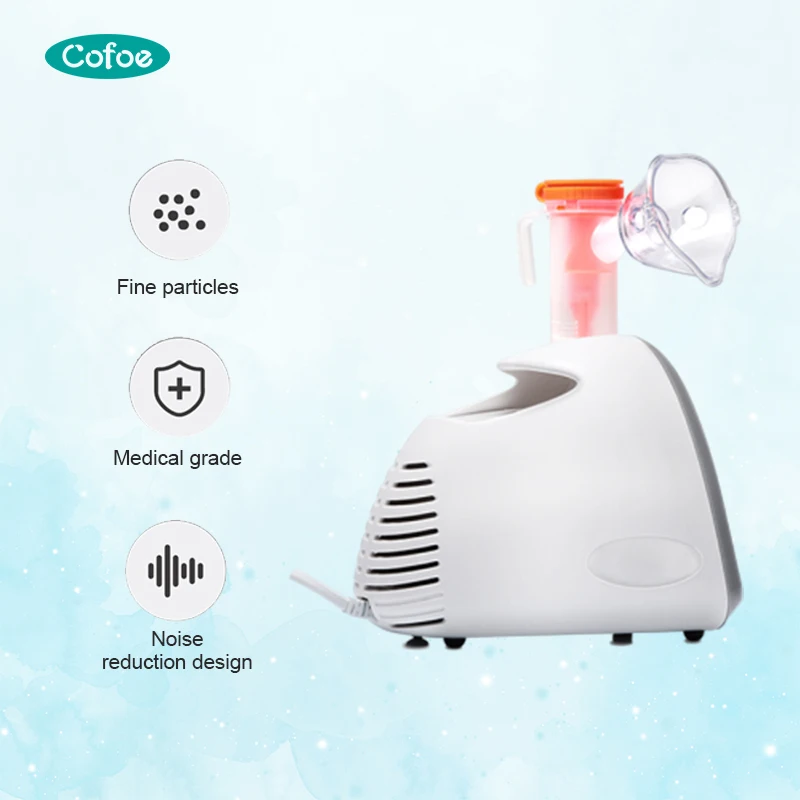 Portable Medical Air Compressor Piston Custom Plastic Nebulizer Shell Inhaler Nebulizer For Adults And Kids