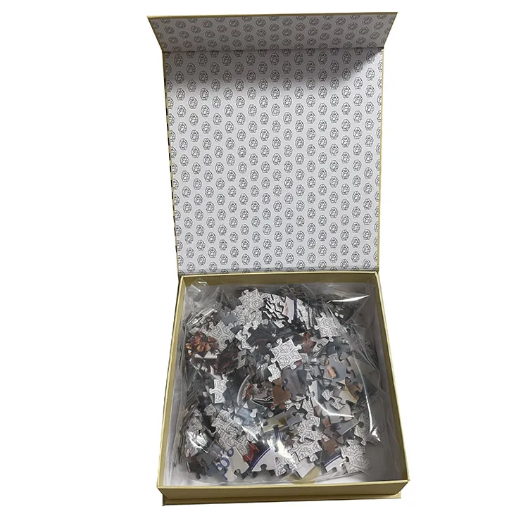 1000 piece cardboard oem jigsaw puzzle printer