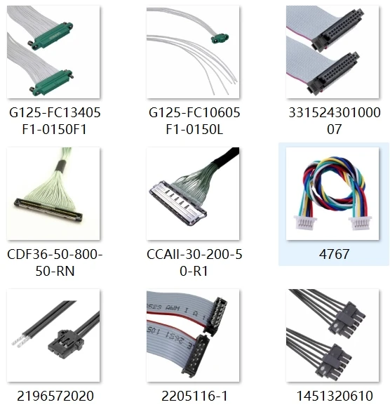 HCMD-04-S-12.00-01 IDC SOCKET AND TERMINAL CABLE AS