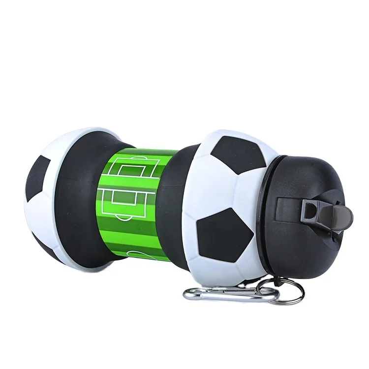 New Style BPA Free Water Bottle with Lid High Thermal Insulation Silicone PP Material for Outdoor Sports like Running Football