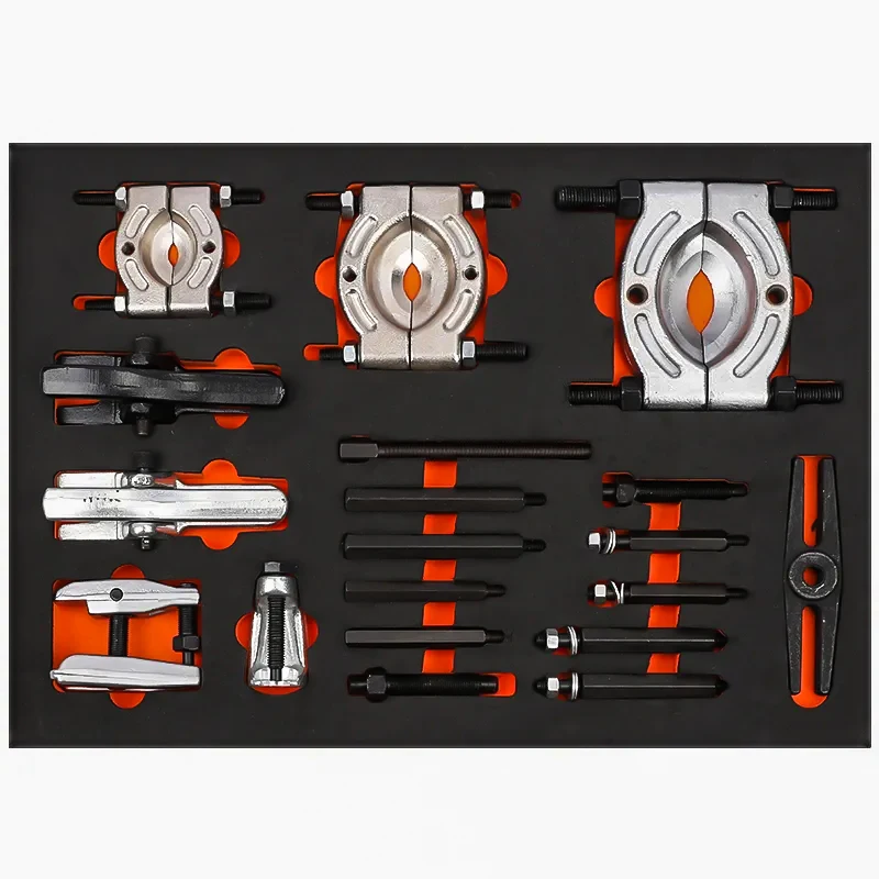 High Hardness Cap Oil Grid Triangle Four Corners Spark Plug Sleeve Brake Wheel Cylinder Auto Repair Tool Set Trolley Cabinet