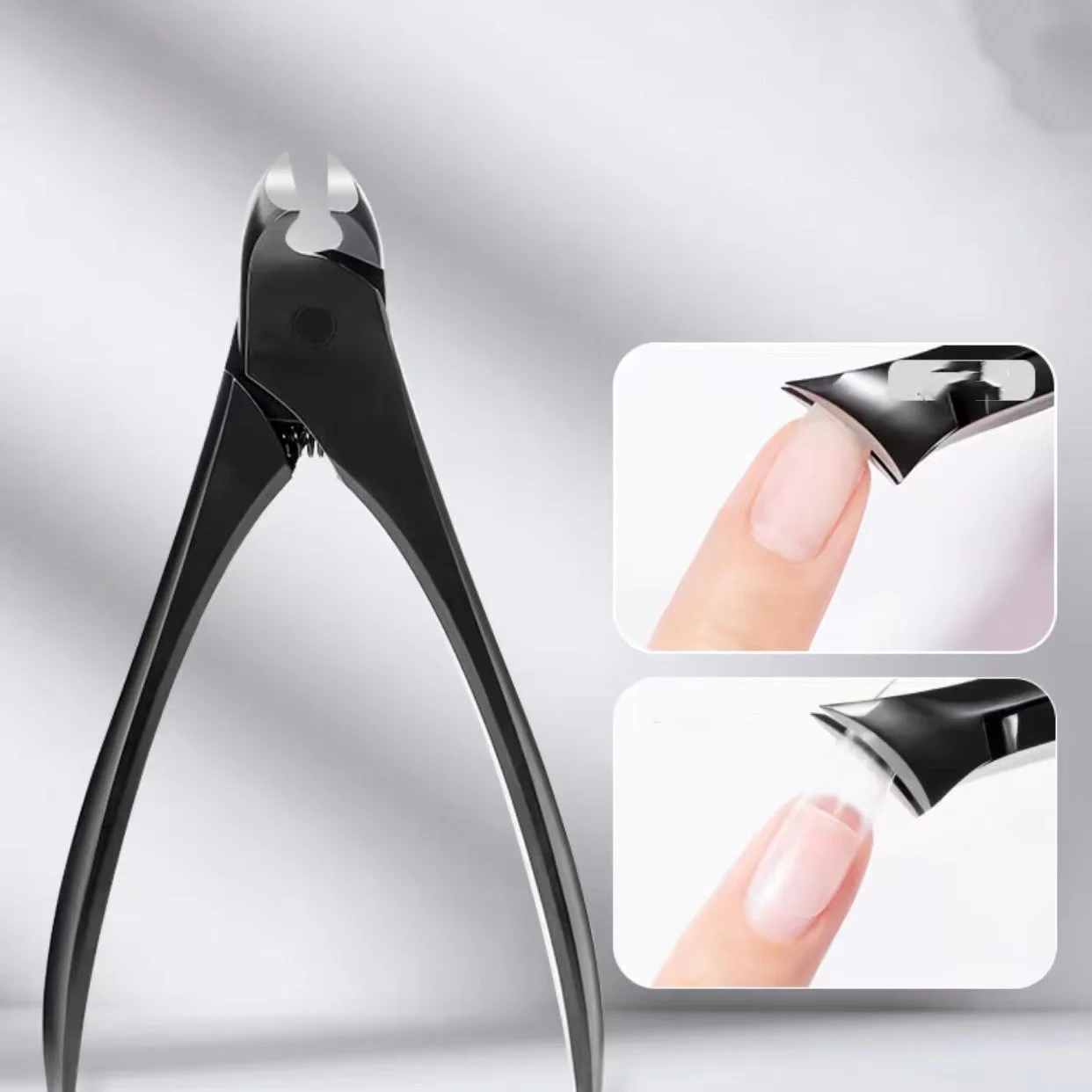 MU Bull horn pliers and nail clippers for trimming nails non flying blade grip style foot pliers sharp and durable