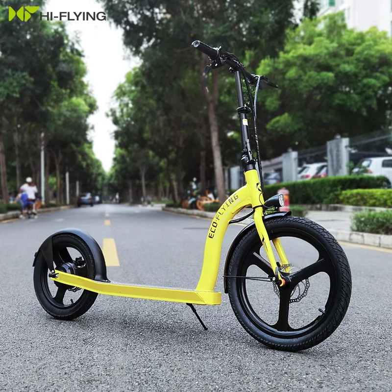 Wholesale China factory OEM ODM 350W 10Ah off road electric scooter big wheel folding e scooters