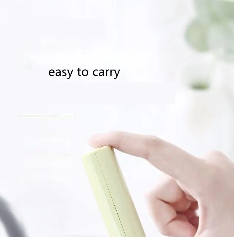 Roll soap paper cartoon frog case scented sheet flakes portable outdoor travelling supply