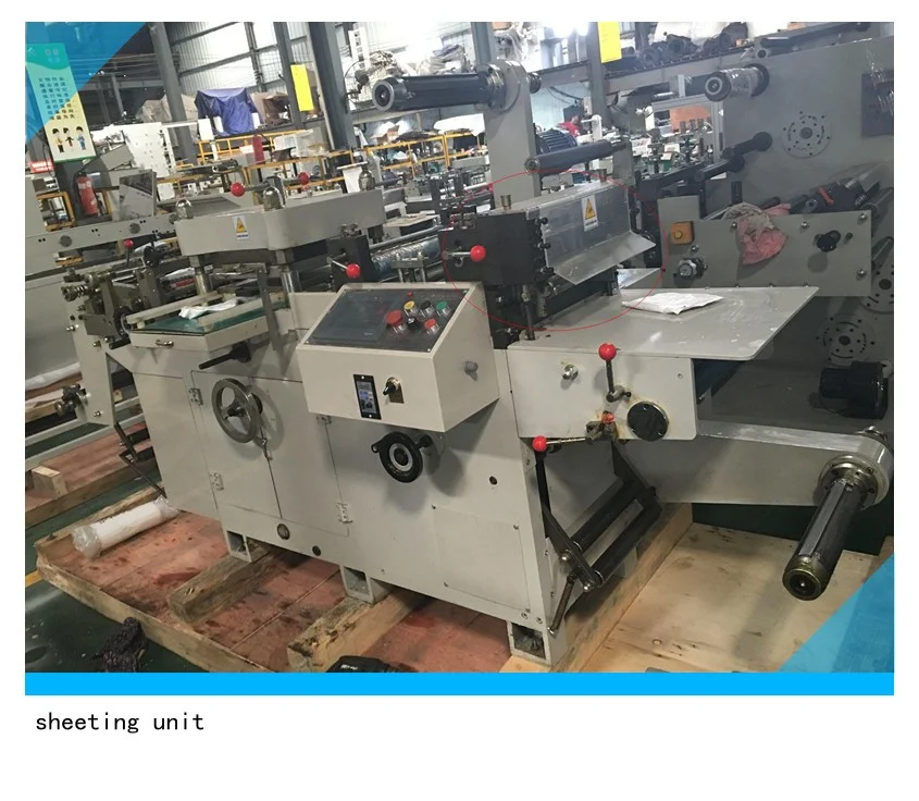 Y-MQ-320 automatic label die cutting machine paper flat bed die cutting machine