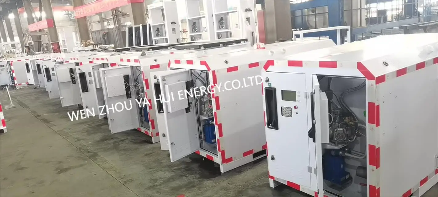 Mini Station Mobile Portable Containerized Fuel Petrol Station ContainerMobile Fuel Station