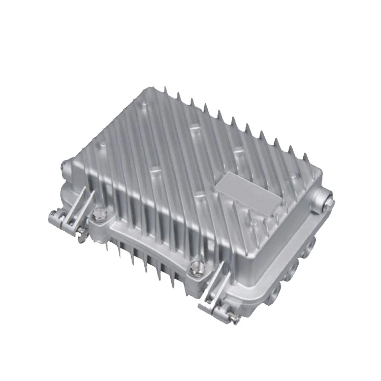 Amplifier Heat Sink Golden Anodize Extruded Aluminum Heatsink Extrusion Aluminum Alloy Products