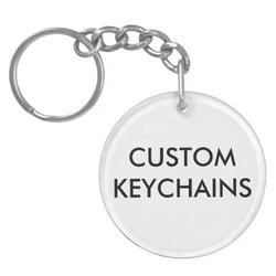 Wholesale Custom Printed Acrylic Charms Cute Anime Plastic Holographic Acrylic Keychain