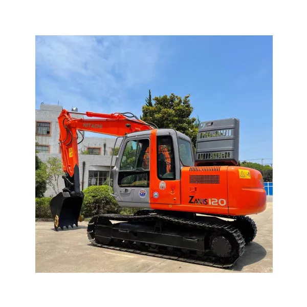 Running Condition 12Tons Zx120 Hitachi Excavator Hydraulic Crawler Hitchci zx120 Second Hand Digger Hitachi Excavators 120