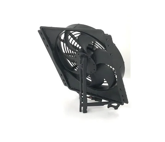 LINRUI WSLNF-2355X 12 inch rotary cooling dc fan brushless 12v/24v axial fan for bus/truck air conditioner condenser fan