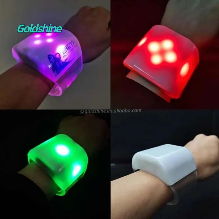 RFID Card DMX Controlled LED Bracelet Bright Wristband for Concerts Sports Events Music Festivals Bar Parties