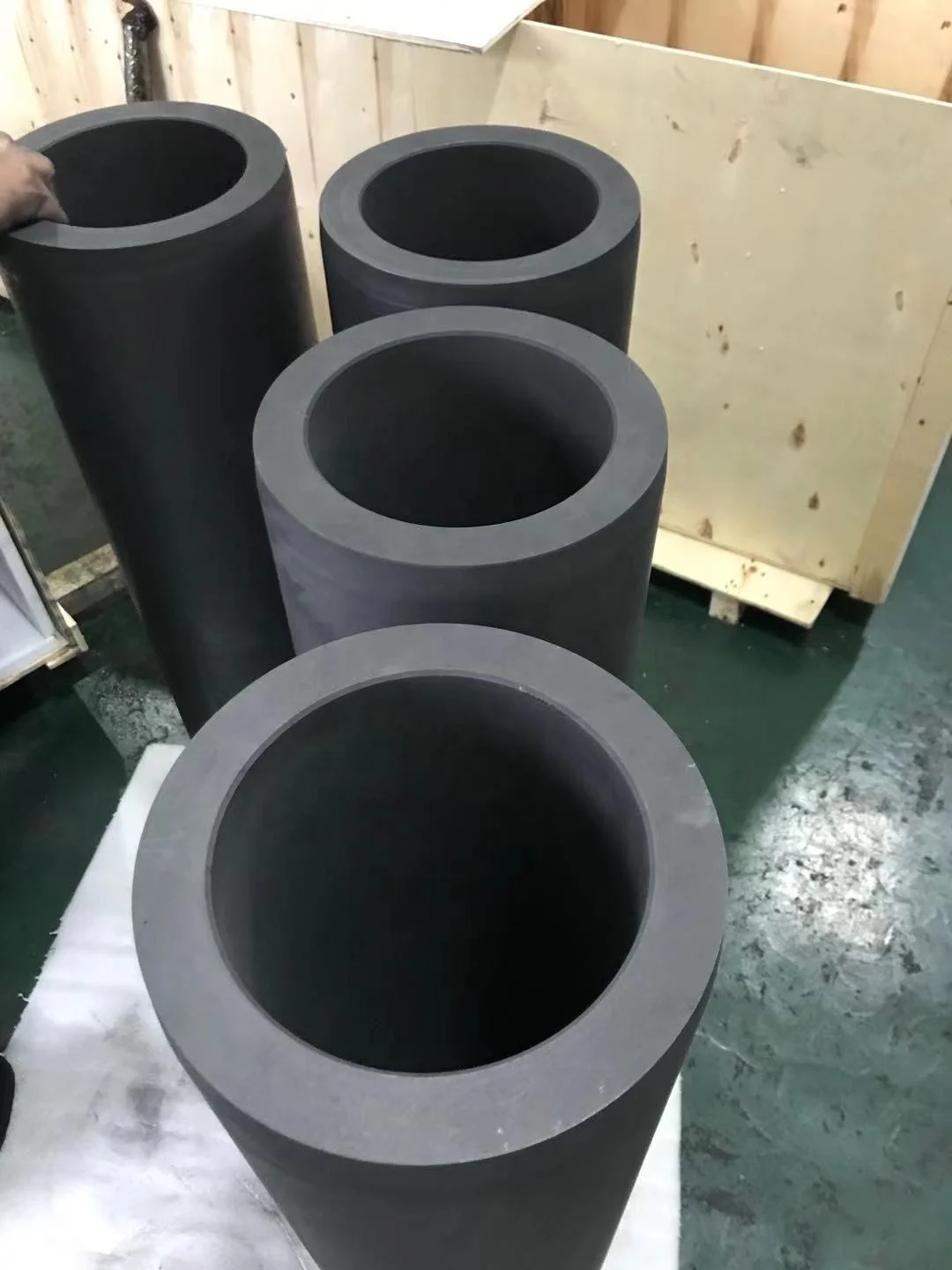 Anti-oxidation 1/8 in Graphite Tube with Customized Size