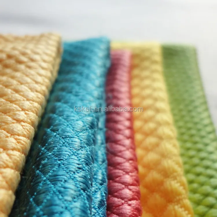 microfiber lens cloth fish scale fabric glass cloth