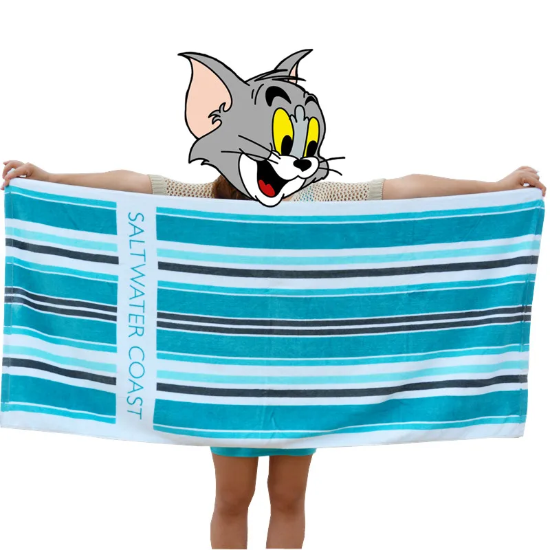 China 100%cotton quick dry fully printing beach towels beach chair towel