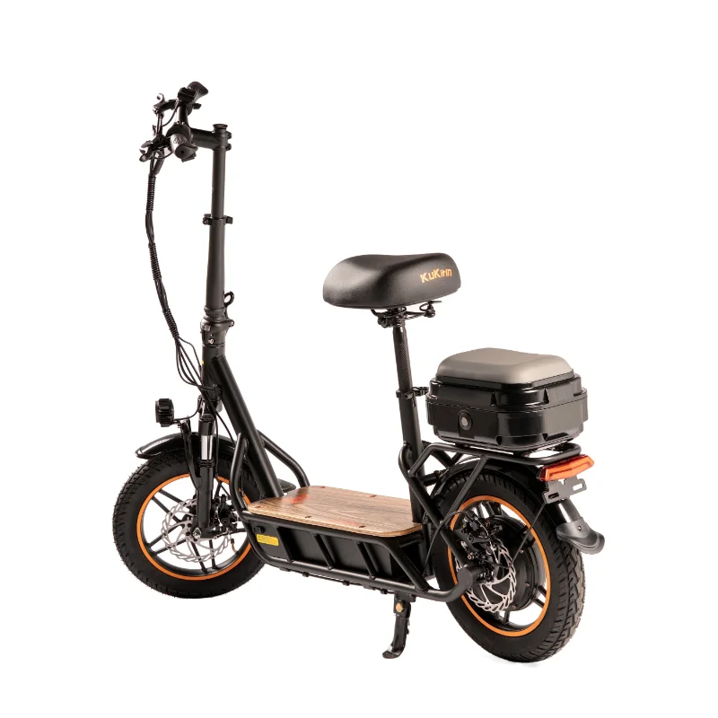 EU Warehouse 2023 New Model Kukirin C1 Pro lady e bikes 25ah Battery  Kugookirin 14inch Girl Mini City ELectric Bikes