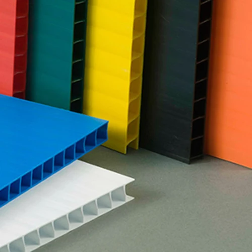 Black pp corrugated cardboard plastic sheets