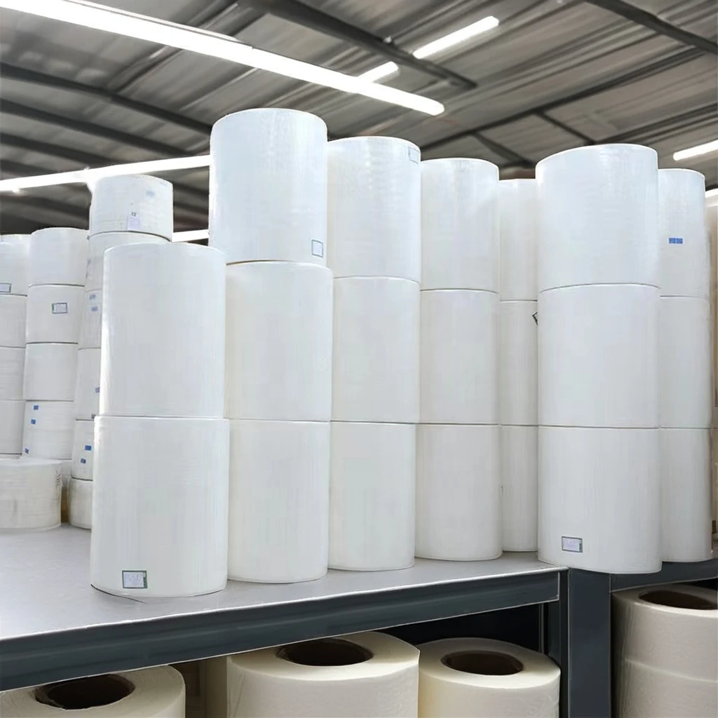 Wholesale Virgin Bamboo Wood Pulp Jumbo Roll Toilet Tissue Napkin Soft Raw Material Mother Roll