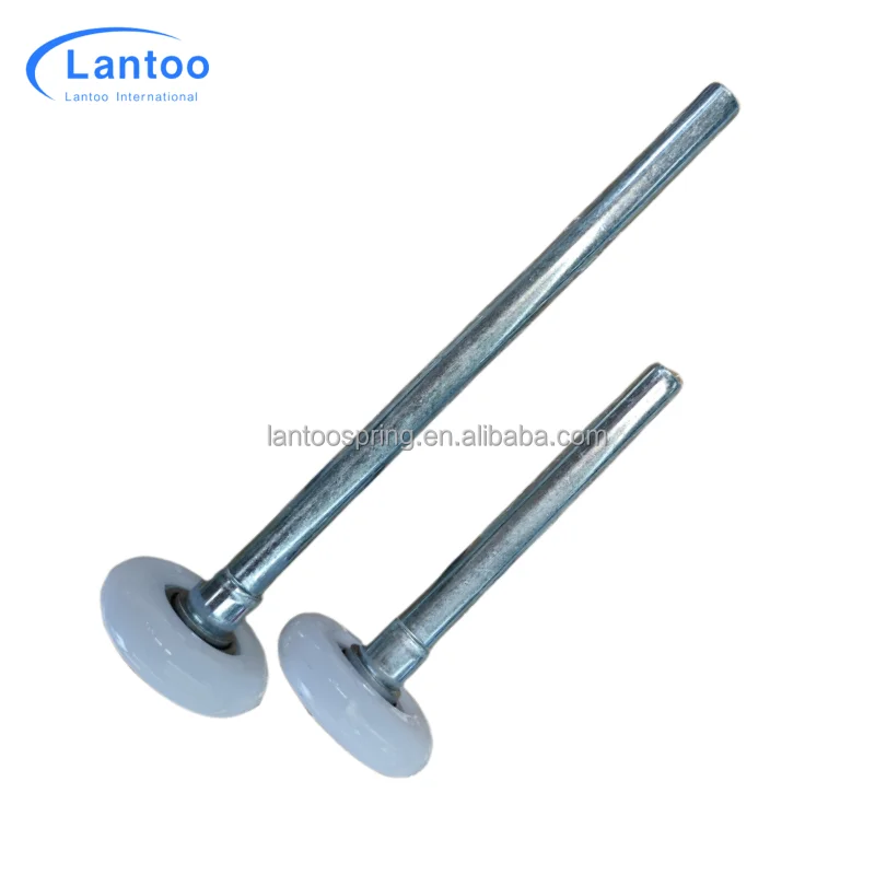 Residential Stainless Roller Precision Accessories Sectional Sliding Garage Door Nylon Roller With Stem And Bearing