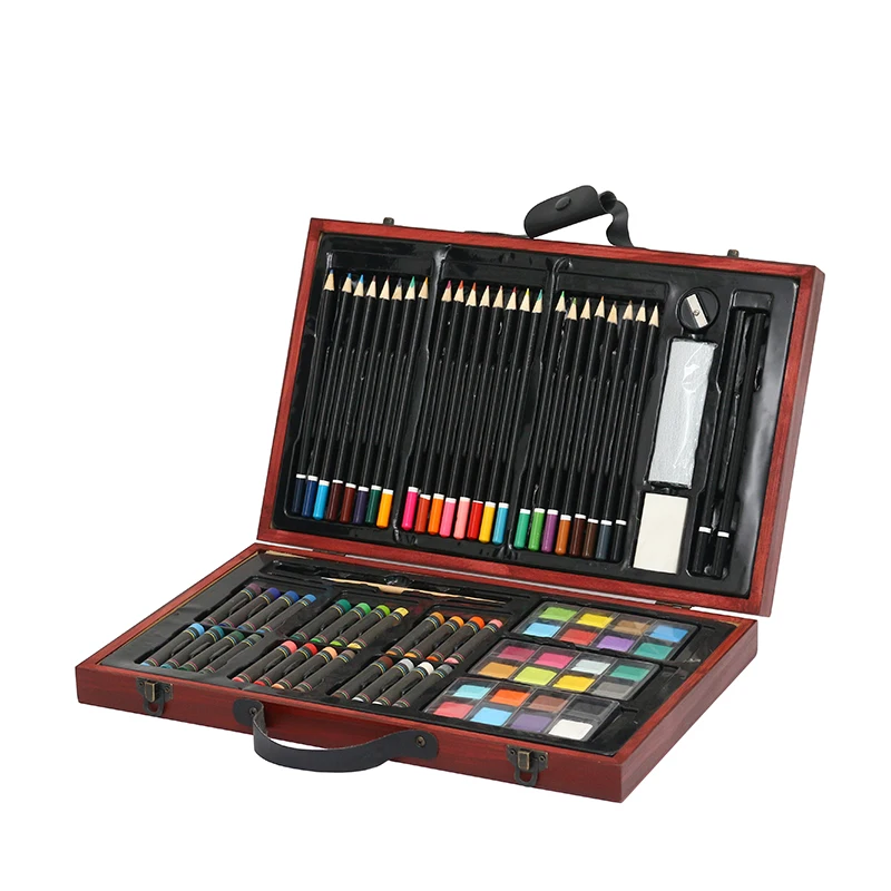 80PCS dual tip brush pens felt tip pens art supplies water color brush pens set