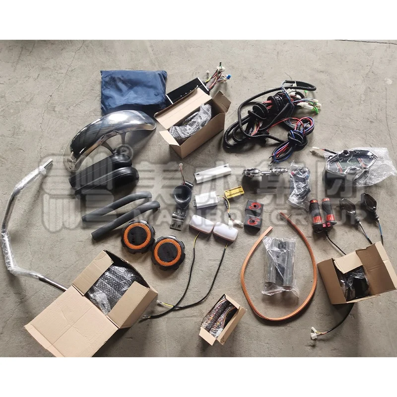 Electric Tricycle Passenger Tricycle Electric Rickshaw Vehicle components whole set spare parts