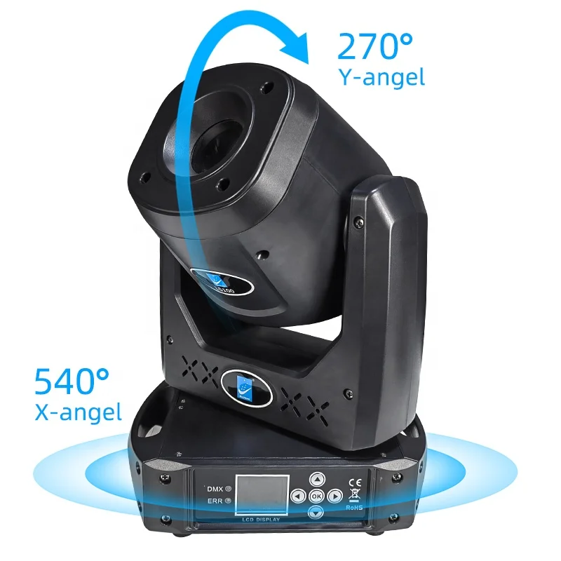 Big Dipper dj light system 90W led stage spot moving head light with rotating gobo suit for night bar