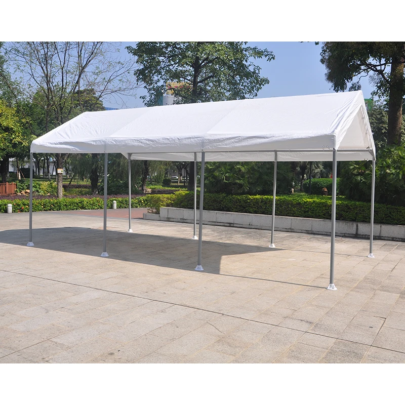 Aluminium outdoor garage shelter canopy tent strong wind resistant carport  for car parking garages