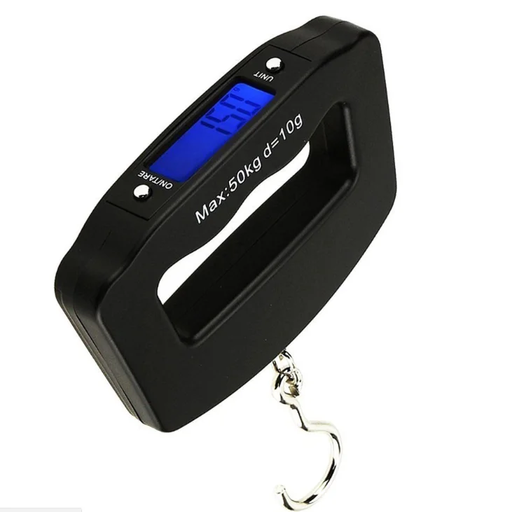 50kg/ 10g luggage weight scale with Hanging Strap