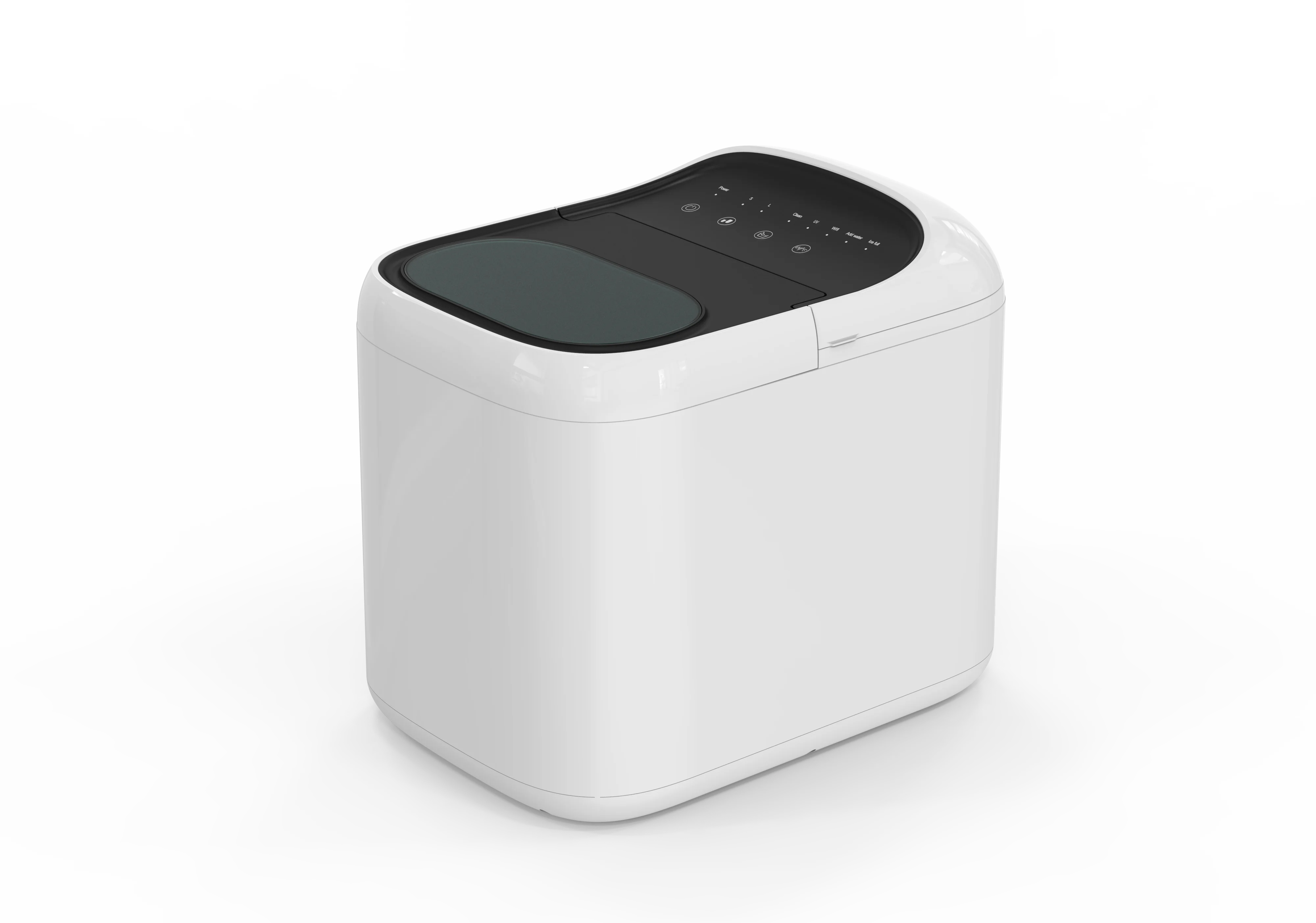 2024 Small Commercial Portable Round Nugget Home Quicek Ice Machine Maker