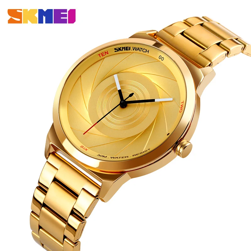 Skmei 9210 china wholesale custom oem popular new style alloy water resistant steel quality men quartz watches