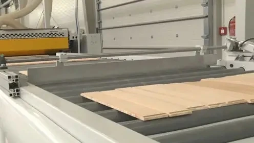 2020 ламинированный пол DET, производственная линия