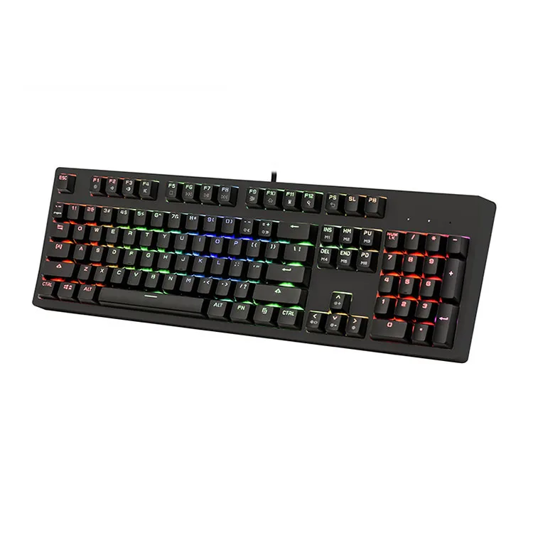 104 Key Office And Gaming Dual Mode Mechanical Keyboard Computer USB Wired keyboard