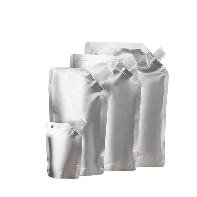 Custom Drinks Juice Water Pouch Stand Up Pouch Spout Pouch Bags For  Laundry Detergent /Soap Packaging