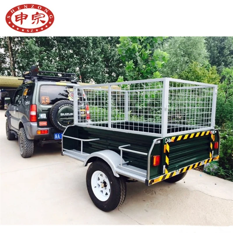 small car camping cargo box utility trailer for sale