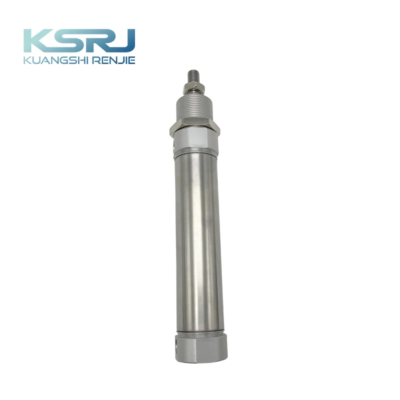 KSRJ MIC 32-100 High Precision Double acting Stainless Steel Mini pneumatic Air Cylinder
