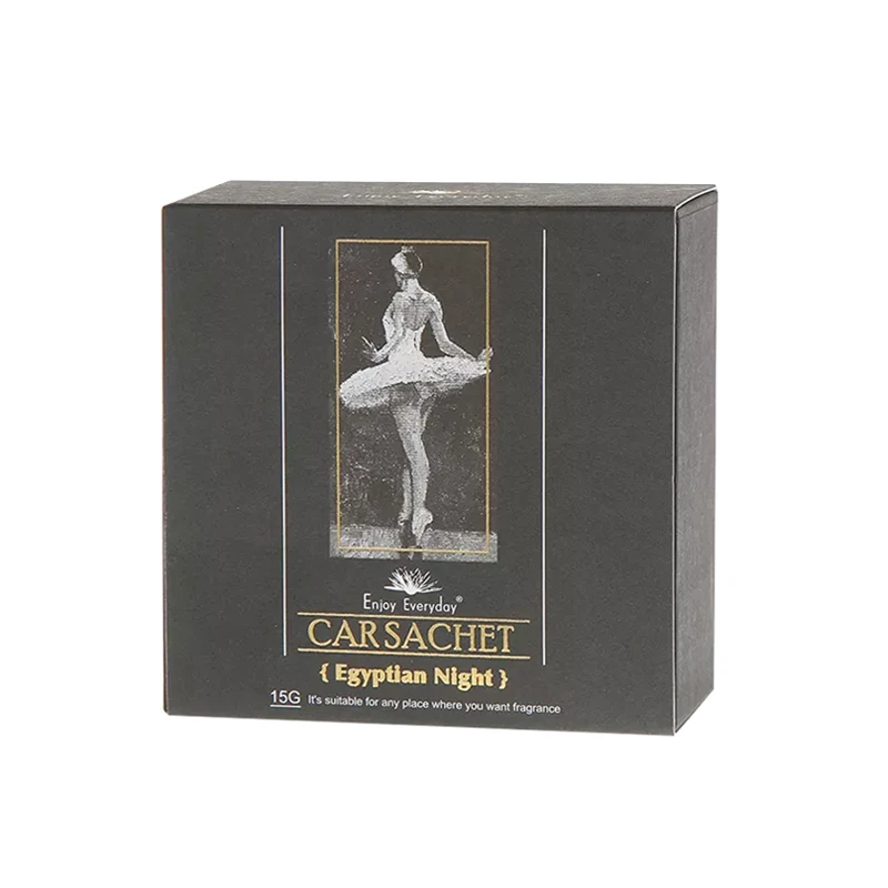 Long Lasting Car Hanging Perfume Sachet Eco-friendly Fragrance Beads Car Fabric Sachet