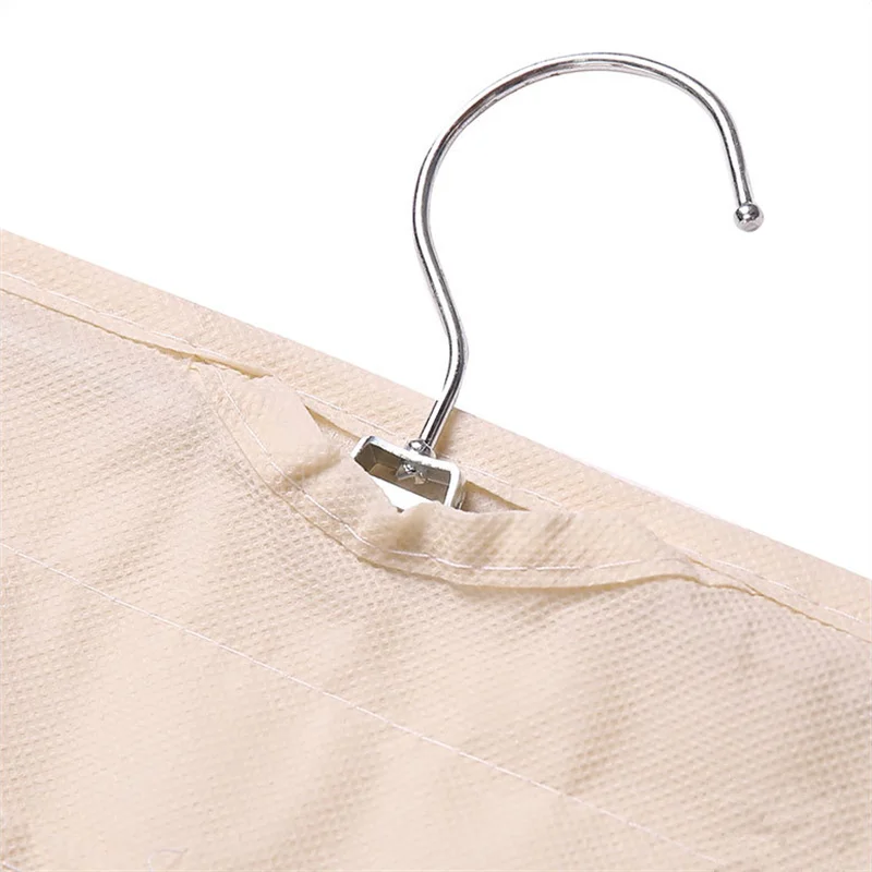 Modern 80-Lattice Storage Hanging Bag Double-Sided Jewelry and Sundry Item Classification for Home Organization