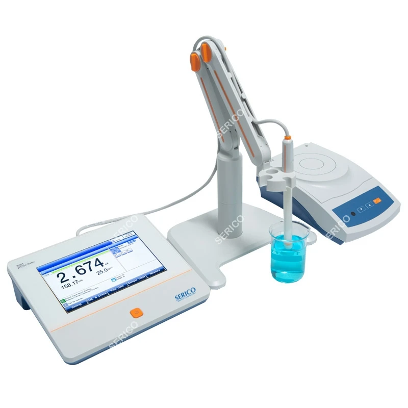 SERICO Benchtop pH/ORP/ISE Meter Multiparameter Water Quality Analyzer Digital pH meter Model I500T