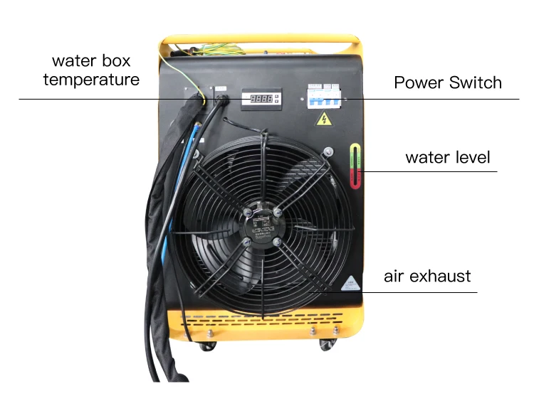 1500W Handheld Laser Welding Machine 2000W Portable Laser welder for Copper Aluminum Carbon Steel Galvanized Sheet