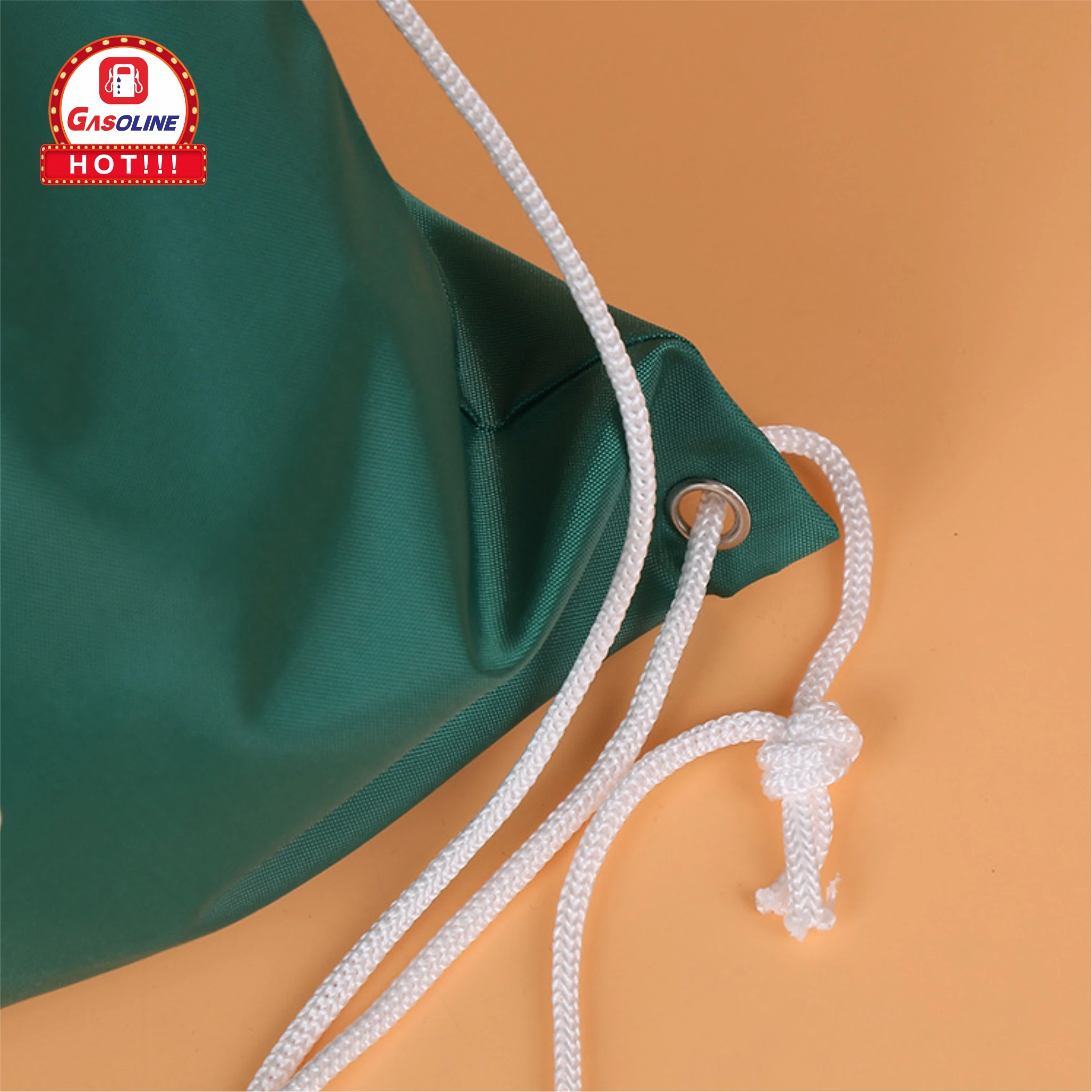 Высококачественная рекламная сумка на шнурке из полиэстера с индивидуальным логотипом